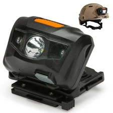 NVG Shroud-Mounted LED Light - One Size, Black, Green LED - 300-Lumen Recharg...