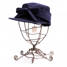 YOSHIE INABA Ribbon 2way Wool Cap(K-139066)