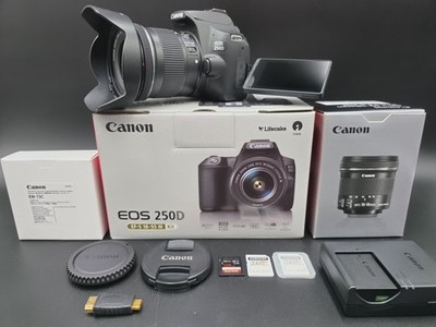 Canon Eos 250D Neuwertig mit EFS 10-18mm & Zubehörpaket Top Zustand