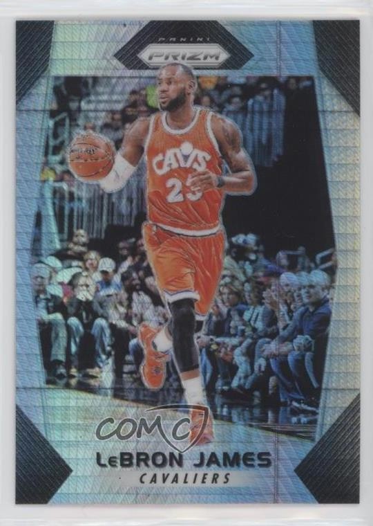 2017-18 Panini Prizm Hyper Prizm LeBron James #191 hs9