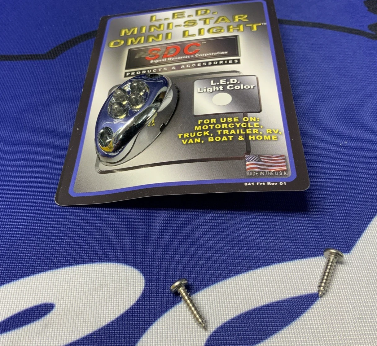 Signal Dynamics Led Mini-Star Omni Star Accent Lighting 4 Led Motorcycle 03234