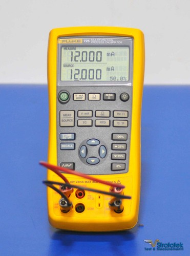 Fluke 725 Multifunktions-Prozesskalibrator - NIST kalibriert mit Daten - Bild 2 von 10