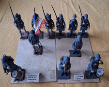 SOLDAT DIORAMA FRANKREICH WW1 VERDUN HAARIG