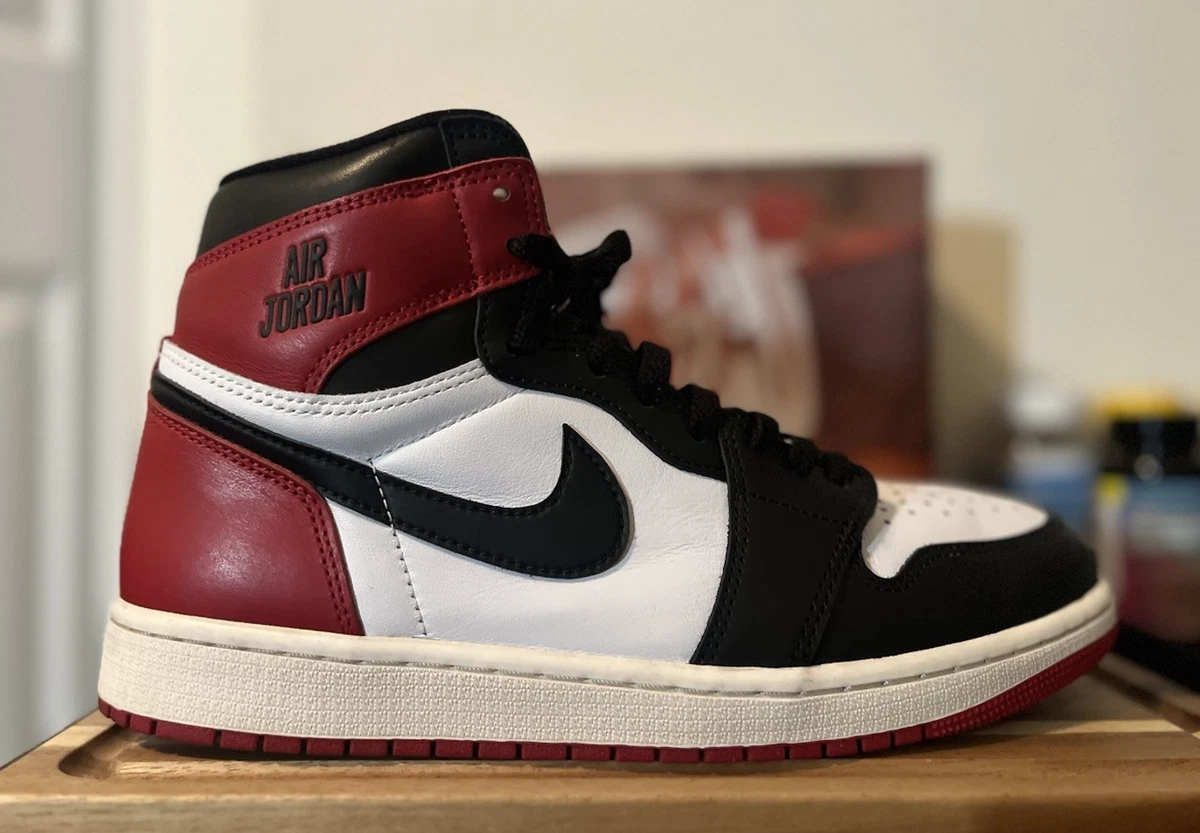 Preços baixos em Jordan 1 Retro OG High Black Toe Reimagined | eBay