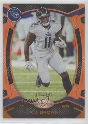 2021 Certified Mirror Orange 139/149 AJ Brown #35 8x7