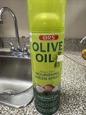 ORS Olive Oil Nourishing Sheen Spray, Coconut Oil Infused