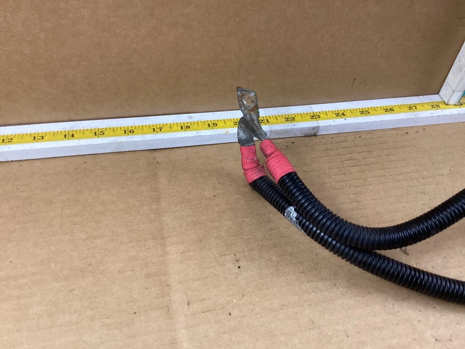 Cable de tierra de batería positiva BMW X5 E70 2007-2010 7585241 OEM Foto 2 de 4