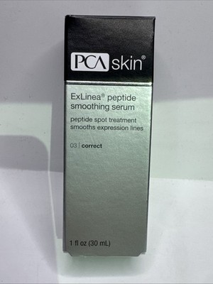 PCA Skin ExLinea Peptide Smoothing Serum 1 Oz / 30 ml exp 01/27