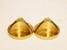 Taruya 7-inch record adapter Brass Heavyweight 75g Set of 2 GOLD DJ KOCO 45RPM