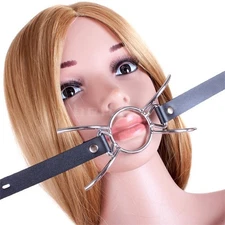 Dia.3.9cm Gag Bondage Deep Open Mouth Spider Gag Oral O-Ring Fixation Throat sm