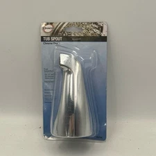 Danco Tub Spout 1/2 3/4 IPS Chrome 80764 Durable Metal Easy Install
