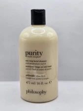 New Philosophy Purity Made Simple One-Step Facial Cleanser- 472 mL / 16 oz