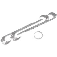24X Schellen FüR Achsmanschetten 60-124 Mm Ohrschellen Lang Klemmschellen 9Mm