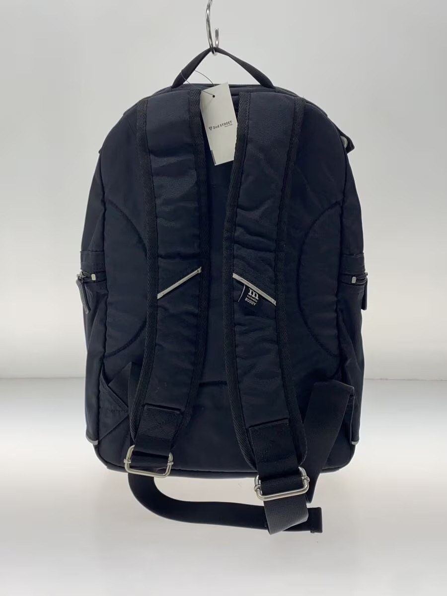 Marimekko Backpack, Polyester, Black, Solid Color… - image 3