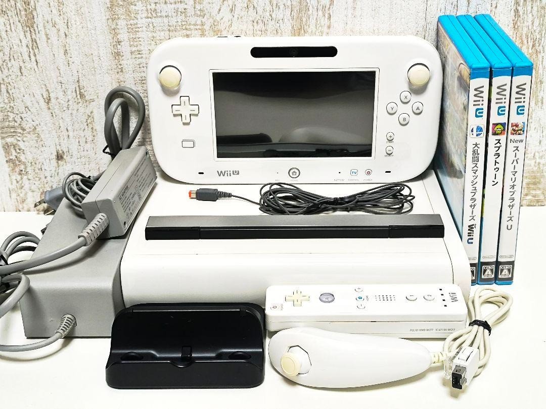 任天堂Wii U本体　32GB Nintendo Wii U Premium Set shiro WUP-S-WAFC Japanese Ver. JP | eBay