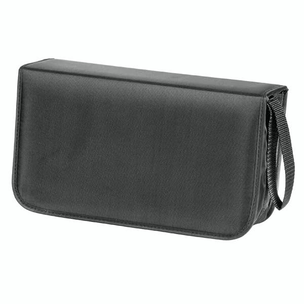 Hama CD Wallet for 120 Discs | CD/DVD/Blu-Ray | Folder for Storage, Space-Saving
