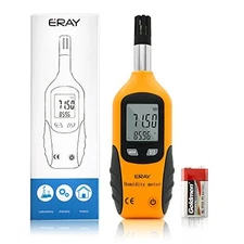 Digital Psychrometer Thermometer Hygrometer With Backlight, Eray Tempe