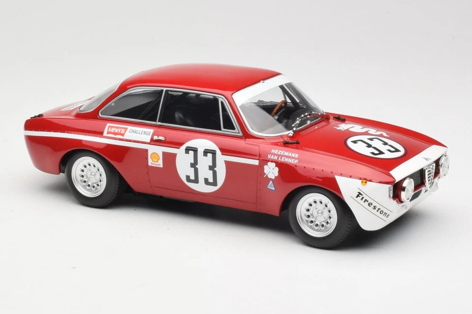 155721233 Alfa Romeo GTA 1300 Junior n33 T.Hezemans / G.van Lennep Winners Divis - Immagine 4 di 4