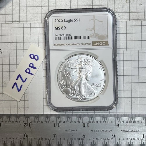 ⭐️2026 American Silver Eagle MS-69 NGC ⭐️