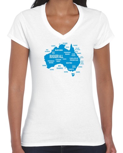 Funny T-Shirts AUSTRALIA MAP straya tshirt tee's Aussie maps tee's Ladies Men - Picture 23 of 31