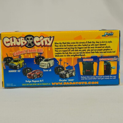 Chub City - RC Radio Control Car / Hummer H2 - Yellow by Jada Toys