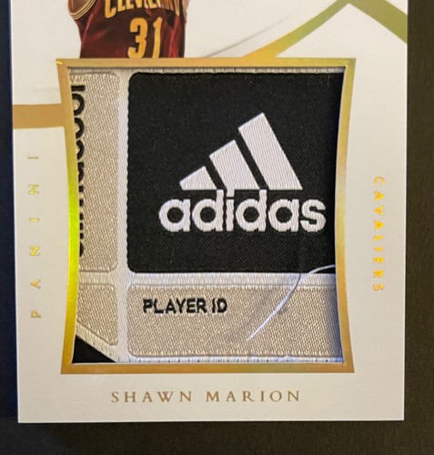 2014-15 Immaculate Adidas Logo Patch Shawn Marion 1/2 - Picture 5 of 6
