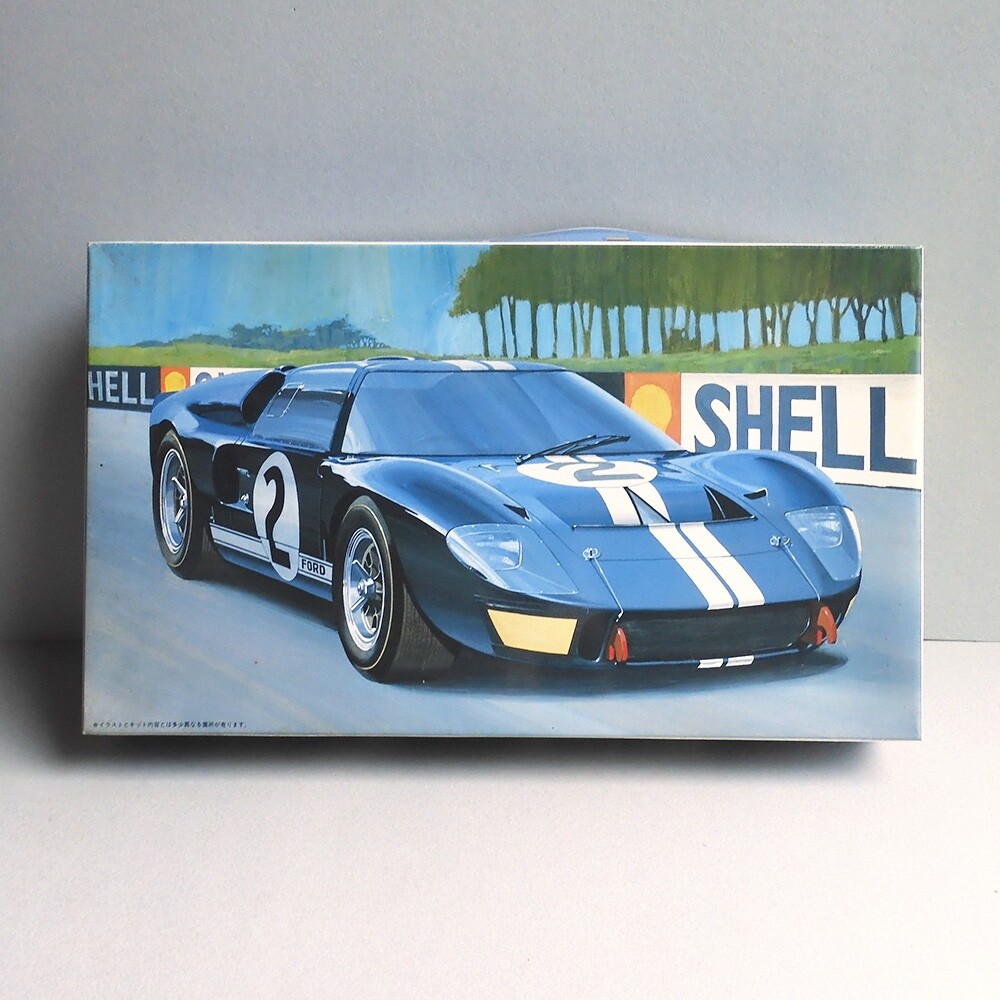 フジミ 1/24 Ford GT40 MkII-2 完成品 Fujimi Ford GT40 Mark II 1:24 model kit w/special decals Limited