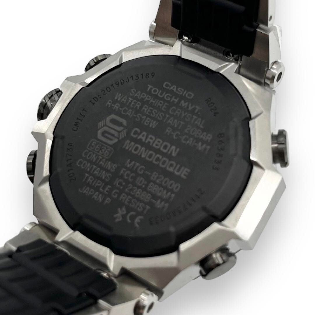 CASIO G-SHOCK MT-G MTG-B2000XD-1AJF Black Carbon Bezel Men's