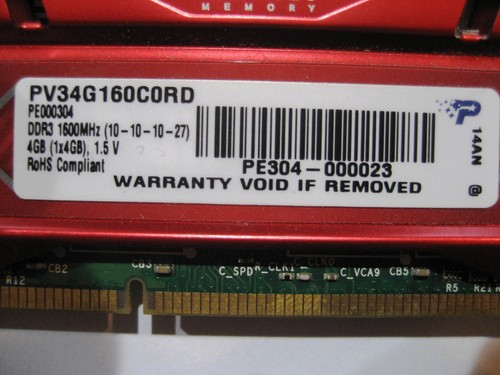 8 GB (2x4GB) Patriot Viper DDR3-1600 240 pin DIMM for Gaming - Picture 2 of 3