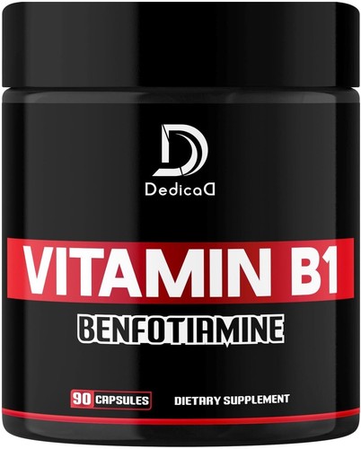 Vi.ta.min B1 Benfotiamine Supplement 525mg - 2 Potent Ingredients for Brain, ... - Picture 2 of 8