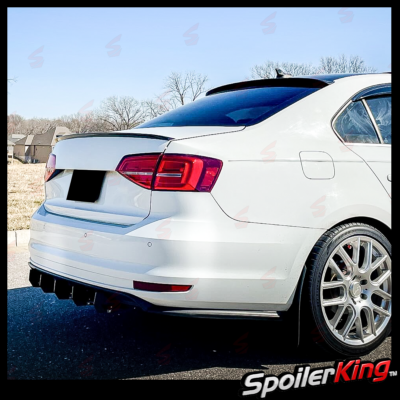SpoilerKing Rear Window Spoiler For Volkswagen Jetta 2011-2018 - Unpainted Polyurethane