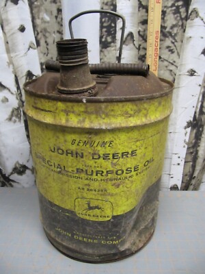 1966 - John Deere 303 Special-Purpose Transmission & Hydraulic Oil 5 Gallon Can