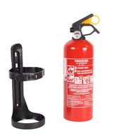 AutofeuerlöScher Gp-1X Abc 1 Kg Mit Halterung + Manometer - FeuerlöScher HUW24