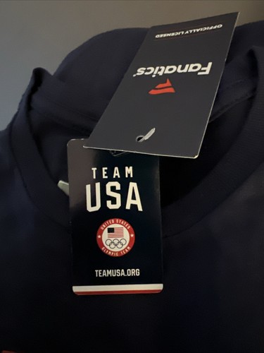 Olympics Men's Navy Blue Team USA M T-Shirt Fanatics Officially Licensed NWT - Picture 7 of 11