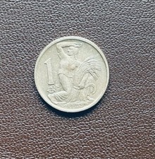 CZECHOSLOVAKIA 1946 1 KORUNA