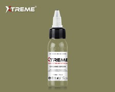 ORGANIC GREEN Xtreme Ink Premium Bright Solid Color Tattoo Pigment Made in USA