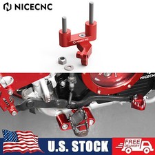 NICECNC Right Foot Peg Mount Bracket Support Kit For Honda XR 650L 1993-2025