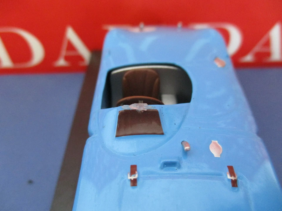 Die cast 1/43 Modellino Auto Bugatti 57C NO VETRO NO SCATOLA NO MIRROR NO BOX - Immagine 2 di 4