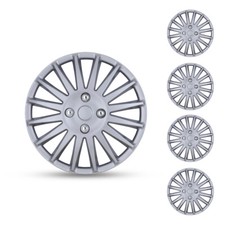 16 Snap On Full Hub Caps Fit Chevy R16 Tire Steel Rim Set Of 4 Wheel Covers