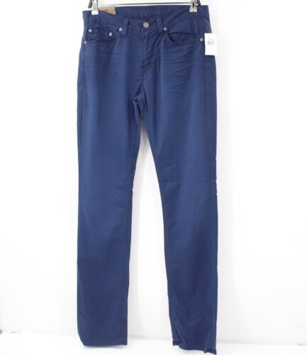 NWT J Brand Jeans Mens Size 31 L35 Kane Blue Slim Straight Leg Mid Rise USA Made