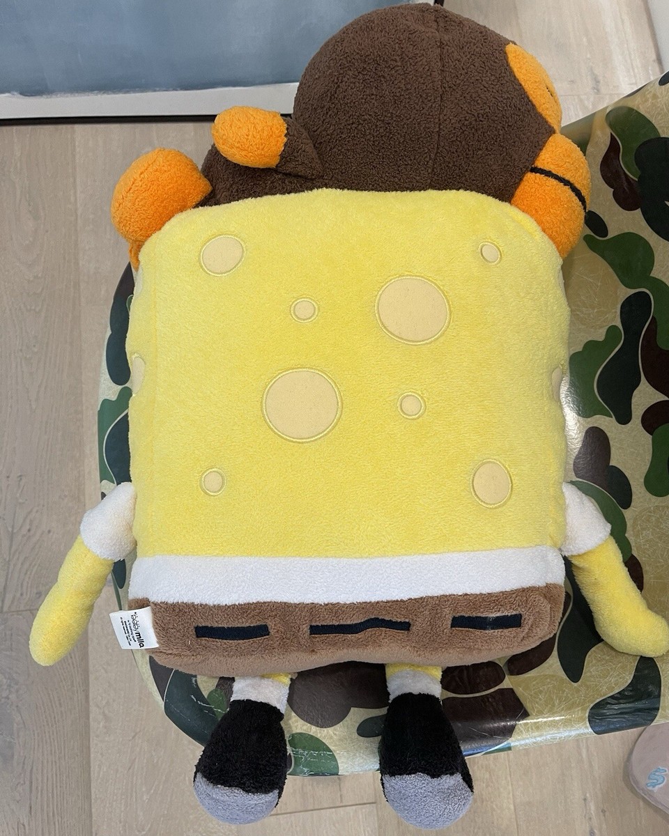 A Bathing Ape BAPE Spongebob x Nickelodeon Baby Milo Plush