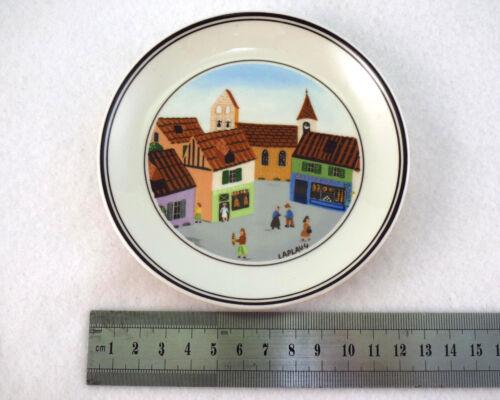 Villeroy & Boch Naif Porcelain Small Plate Design Ceramic Luxembourg 12cm Town - Picture 4 of 6