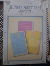 SLUMBER PARTY GAME ~Asking Real Questions 12 pack Girlie Sleepover GALENTINES