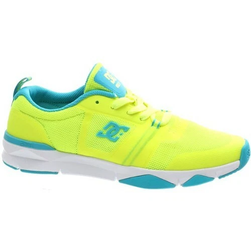 DC Girls Unilite Flex Trainer Yellow Shoe. UK7 DC Trainers 20 OFF RRP