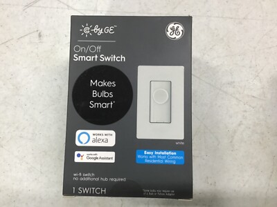 C by GE On/Off Smart Switch - works w/ Alexa & Google Asst NEW
