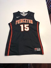 Game Worn Used Princeton Tigers Nike Basketball Jersey Size XL #15