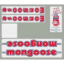 1986 Mongoose - Expert decal set