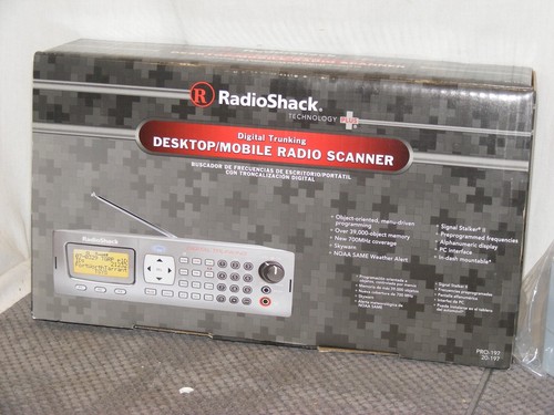 RADIO SHACK DIGITAL TRUNKING DESKTOP/MOBILE RADIO SCANNER PRO-197**TESTED - Zdjęcie 17 z 24