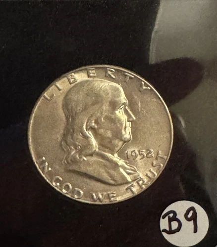 1952 Franklin Half Dollar 5C Choice Uncirculated FBL #B9