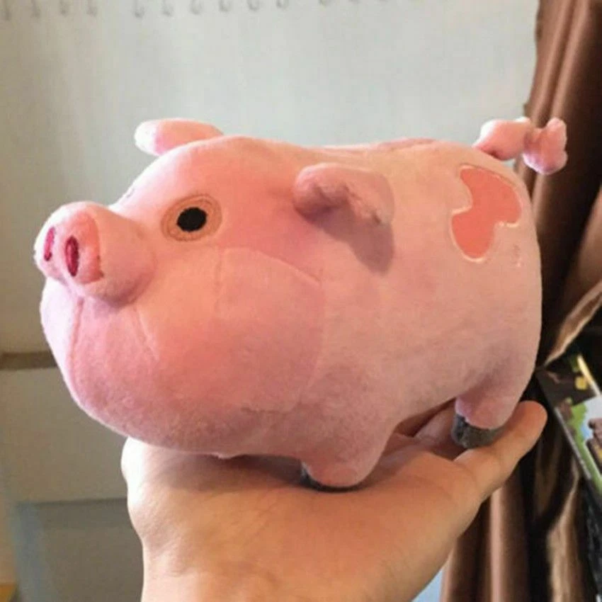 Hot Brand Gravity Falls Waddles pink pig stuffed animal plush cute gift childre